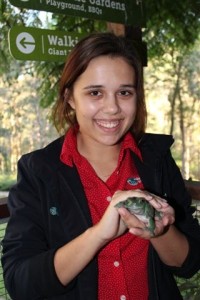 Laura Denmeade, Redland City Council trainee.