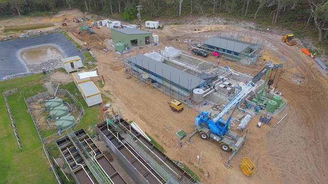Redland Water On Tap issue 5 - Point Lookout wastewater treatement plant
