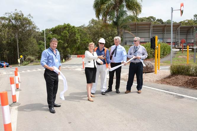 Redland Water On Tap Birkdale waste transfer station bypass lane