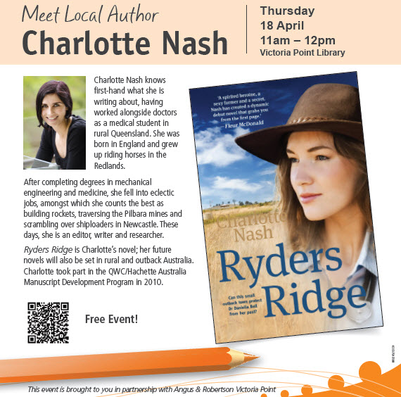 Author in Action: Charlotte Nash
