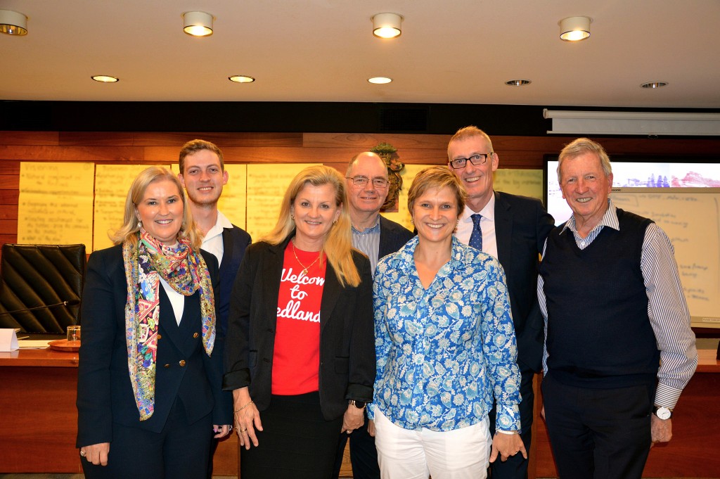 Redland City Council’s Economic Development Advisory Board is getting down to the business. The six-member board (pictured back from left) Jordan Duffy, Dr John O’Donnell, Jerry Harris, Terry Morris, (front) Catherine O’Sullivan and Samantha Kennedy held their first board meeting on Thursday 23 June and caught up with Redland City Mayor Karen Williams (front centre).